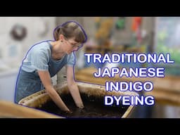 Traditional Japanese Indigo Dyeing