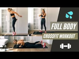 SWEATY CROSSFIT WORKOUT💥 - With Dumbbells, Circuit Style (advanced)