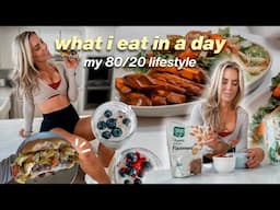 My 80/20 lifestyle | how I eat burgers, drink wine & *LOSE* weight