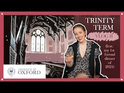 trinity term vlog II: summer picnics, formal dinners and reuniting with friends