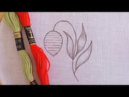 most beautiful 3D flower embroidery design tutorial