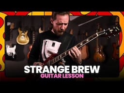 How To Play Strange Brew Cream Guitar Lesson