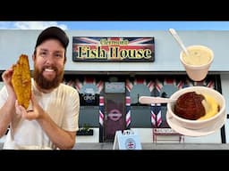 Huge Fish & Chips, Best Sticky Toffee Pudding, Top Clam Chowder | Clermont Fish House