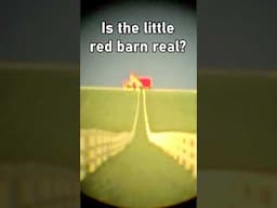 Is this red barn real? 👁️ #eyecheckup #eyeexam #eyetest