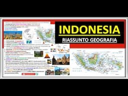 🇮🇩 INDONESIA riassunto geografia