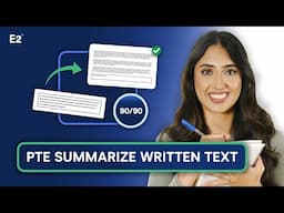 PTE Summarize Written Text 90/90 | PTE Writing Tips, Tricks and Templates