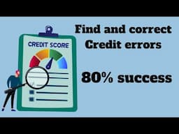 HOW TO:  Easily Remove Credit Discrepancies