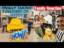 Finally Gypsy ki Delivery Le li | Family Reaction | #maruti #gypsy #automotiv17 #delivery #tharroxx