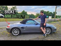 I bought a 100k+ mile Porsche Boxster - It broke immediately - but it's still awesome