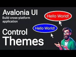 Avalonia Tutorial: Control Themes in Avalonia UI | Control Themes | Visual studio | C#