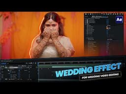 Trending Wedding Video Effect Tutorial in After Effects