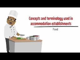 Gr 10 Tourism Concepts and terminology used in accommodation establishments FOOD