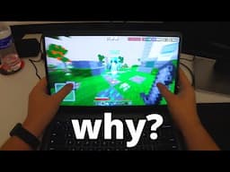 I tested Minecraft on a chromebook