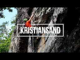 4 sport climbing crags for beginners near Kristiansand in Norway