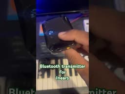 Bluetooth transmitters #inears #inearmonitors setup #vlmusicstudio