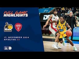 MHP RIESEN Ludwigsburg vs. FIT/One Würzburg Baskets - Full Game Highlights  - Spieltag 9, 2024/25