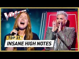 The Most Impressive HIGH NOTES of 2024 on The Voice