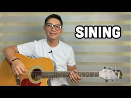 SINING BASIC GUITAR TUTORIAL FOR BEGINNERS