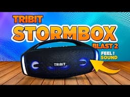 TriBit StormBox Blast 2 - Feel the Bass and Beats Everywhere (WaterProof)