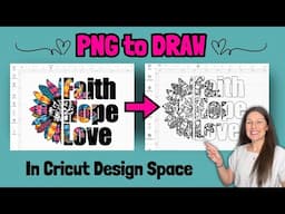 Turn Your Flat Images Into Drawings in Cricut Design Space