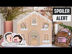 Fanciest Stationery advent ever? SPOILING Hubman & Chubgirl's Gingerbread Advent Calendar