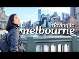 Moving to melbourne vlog 🇦🇺 | visa for australia, apartment hunting, job search, exploring the city