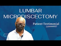 Lumbar Microdiscectomy at Atlantic Spine Center - Leon's Testimonial