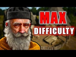 Manor Lords NEW PATCH - Max Difficulty Challenge Run