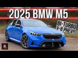 The 2025 BMW M5 Is The Benchmark Super Sedan Reborn With Electrified Bi-Turbo V8 Power