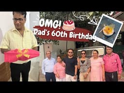 Celebrated My Dad's 60th #birthday  Together At Rangmanch Farms 🥰🥹 #vanshikavlogs