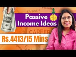 #2025 Profitable Passive Income Idea For Students || Side Hustle Ideas For Students