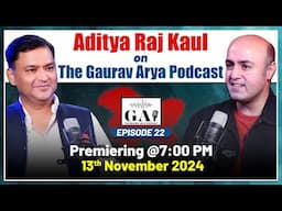 Pakistan’s Propaganda and Kashmir: catch Aditya Raj Kaul with Major Gaurav Arya | Promo Ep. 22