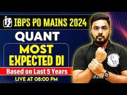 IBPS PO Mains Quant Previous Year Question Paper | Data Interpretation | by Sumit Sir