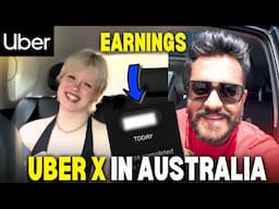 UBER X in Australia 🇦🇺 | 8 Hour Earnings 💰