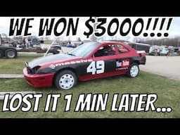 Crazy CHEAP Racecar // Race 2! $3000 PAYDAY! Nevermind...