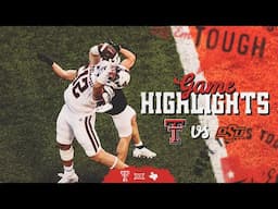 Texas Tech Football vs. Oklahoma State: Highlights (W, 56-48) | Nov. 23, 2024