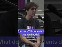 What Do NYU Students Do On The Weekends?