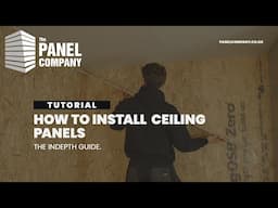 Ultimate Guide to Installing PVC Ceiling Panels | Complete Step-by-Step Tutorial | The Panel Company