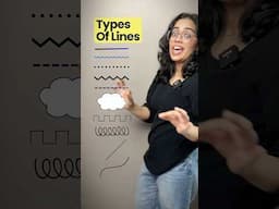 Types of Lines in English | Essential Art & Design Vocabulary | English With Ananya #vocabulary