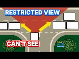 Restricted View Peep & Creep | What To Do If Can’t See? | Online Course Learn To Drive!