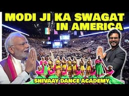 Indian community Welcomes Prime Minister Of India In America | SHIVAAY DANCE ACADEMY