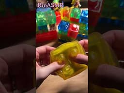 【ASMR】マイブームになっているスクイーズみたいなブロック  jelly blox  #shorts #asmr #音フェチ #jellyblox #squishy