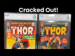 Cracking GRADED COMIC BOOKS Out Of Garbage Slabs!