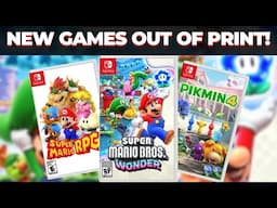 Nintendo Switch games are going out of print before Switch 2 Reveal