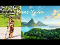 SAINT LUCIA VLOG | GIRLS TRIP + MY 30TH BIRTHDAY CELEBRATION PART 1