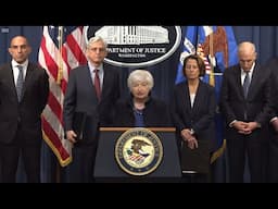 11/21/23 FULL DOJ Press Conference | CZ pleads guilty and Binance to pay +$4B in fines