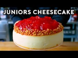 Perfecting Junior’s Famous Cheesecakes At Home | Anything with Alvin