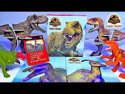 NEW CHAOS THEORY JURASSIC WORLD DINOSAURS! Becklespinax, T-Rex, Atrociraptor, Tyrannosaurus Rex