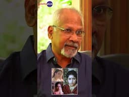 "All the three characters are similar and strong women..." #maniratnam