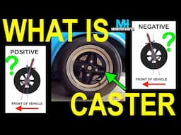 What is castor??? 🤔 Wheel alignment Tech Tips! 🛠